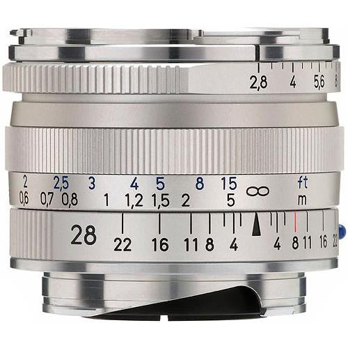 ZEISS Biogon T* 28mm f/2.8 ZM Lens (Silver)