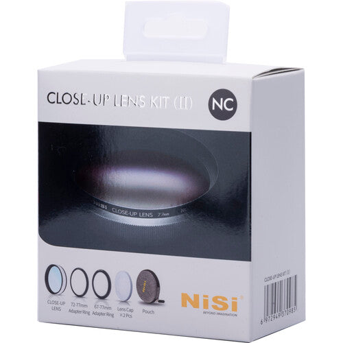 NiSi 77mm Close-Up NC Lens Kit II with 67 and 72mm Step-Up Rings
