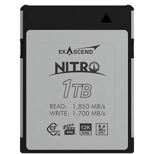 Exascend 1TB Nitro CFexpress Type B Memory Card (*OPEN BOX*)