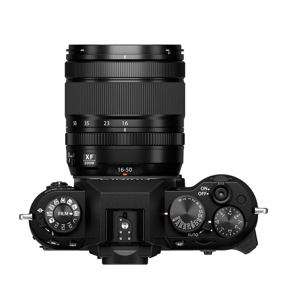 FUJIFILM X-T50 Mirrorless Camera with 16-50mm Lens (Black)