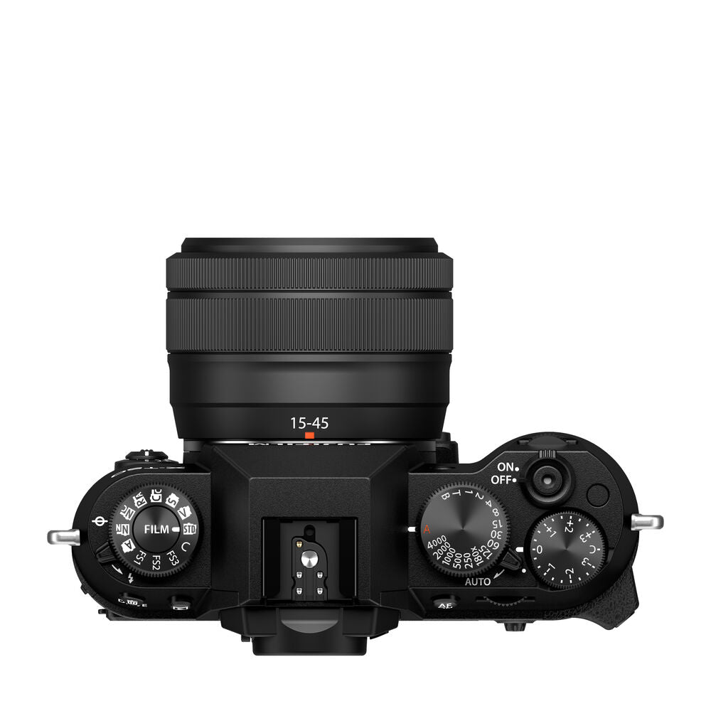 FUJIFILM X-T50 Mirrorless Camera with 15-45mm Lens (Black)