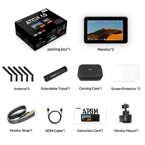 Vaxis Atom A5 SDI Monitor Professional Package
