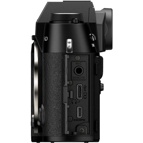 FUJIFILM X-T50 Mirrorless Camera with 15-45mm Lens (Black)
