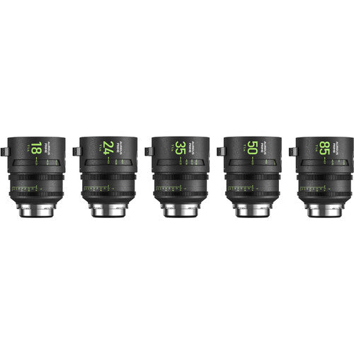 NiSi AUREUS PRIME T1.4 Cinema 5-Lens Kit (ARRI PL)