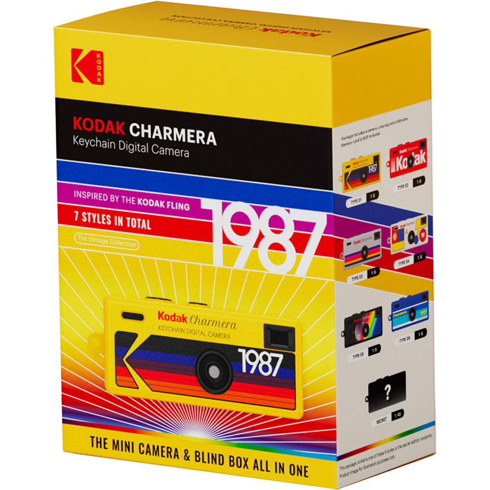 Kodak CHARMERA Keychain Digital Camera Blindbox
