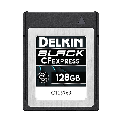 Delkin Devices Black CF Express Type B 128GB Memory Card