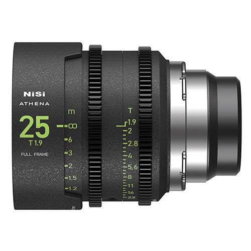NiSi ATHENA PRIME 25mm T1.9 Full-Frame Lens (PL Mount)