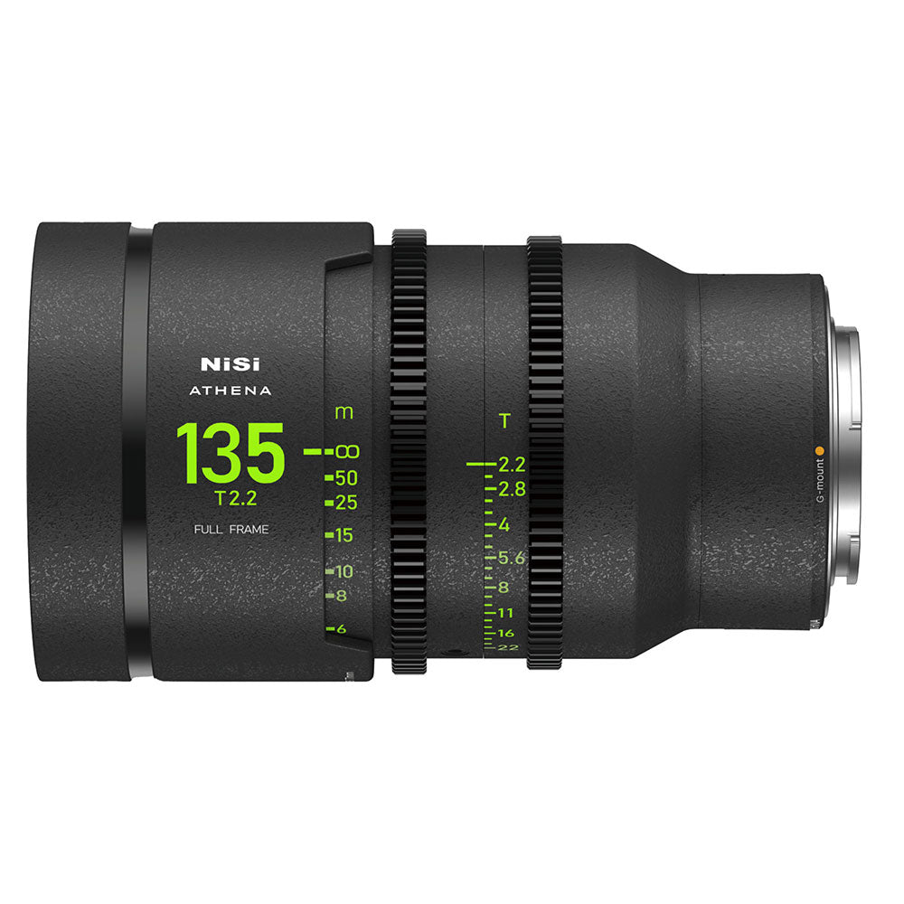 NiSi ATHENA PRIME 135mm T2.2 Full-Frame Lens (No Drop-In Filter)